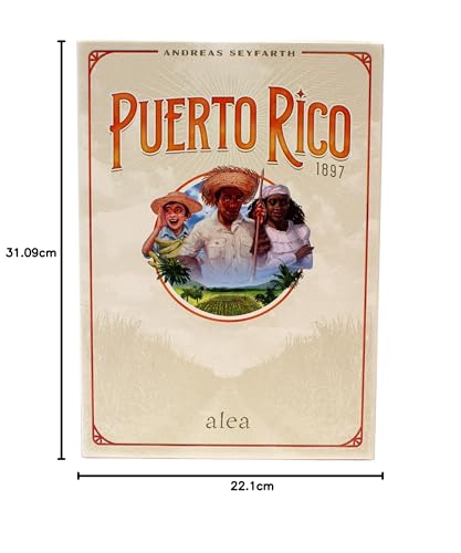 Ravensburger Puerto Rico 1897 Board Game - Strategic Gameplay for Kids and Adults | Enhanced with New Art and Storyline | Expanded Content for Increased Challenge | Ideal for Ages 12 and Up