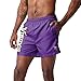 FOCO Minnesota Vikings NFL Mens Solid Wordmark Swimming Trunks