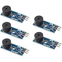 Jopto 5 Unids DC 3.3-5V Pasiva Bajo Nivel Gatillo Zumbador