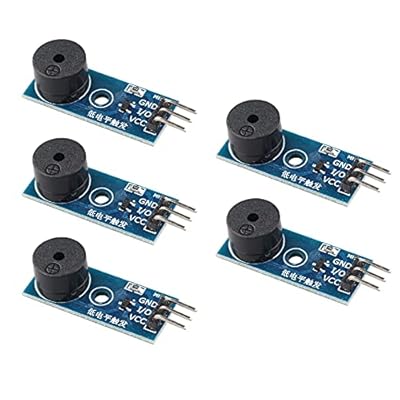 Jopto 5 Unids DC 3.3-5V Pasiva Bajo Nivel Gatillo Zumbador Alarma Módulo Compatible con Arduino | Ya disponible en tu tienda friki favorita! En mundofriki.es!