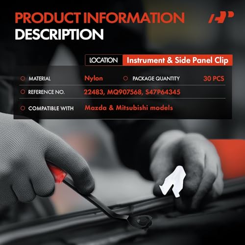 Clips de retención para instrumentos para renovar el interior de tu Mazda MX-5 Miata 2