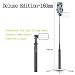 Produktbild LCTXDY Multifunktionaler Bluetooth-Selfie-Stick, geeignet für iPhone/Android, Aluminiumlegierung, Teleskopstange, Schönheitsergänzungs-Licht, Dreieck-Halterung, DeluxeEdition
