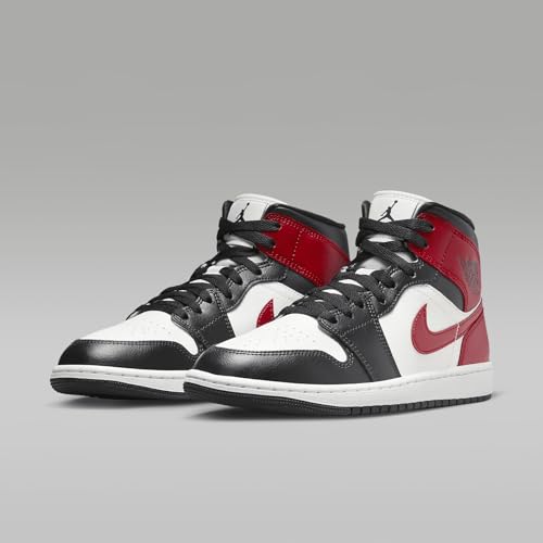 Jordan Air 1 Mid Sail con amortiguacion ligera y suela duradera para maxima comodidad 5