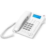 Corded Landline Phone with Caller ID, Speakerphone, Mute, 10 One-Touch Speed Dial Buttons, Desk Phones for Home & Office with Adjustable Volume, Telephone Landline Phones - 3 Year Replacement