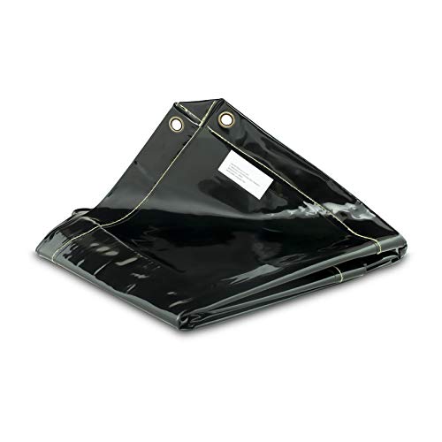 Stamos Germany Cortina de Protección para Soldadura SWS01 (Material de vinilo especial - 4 mm, Costuras e hilos sintéticos, Dimensiones 239 x 175 cm)