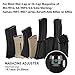 Universal Airsoft Speed Loader for 6mm BBS, 1600-Round Large Capacity Speed Loader for AEG/SMG Airsoft Mid-Cap and Hi-Cap Mags, Compatible with M4/M16/AK/MP5/G3/G36/SCAR Series Airsoft Magazines