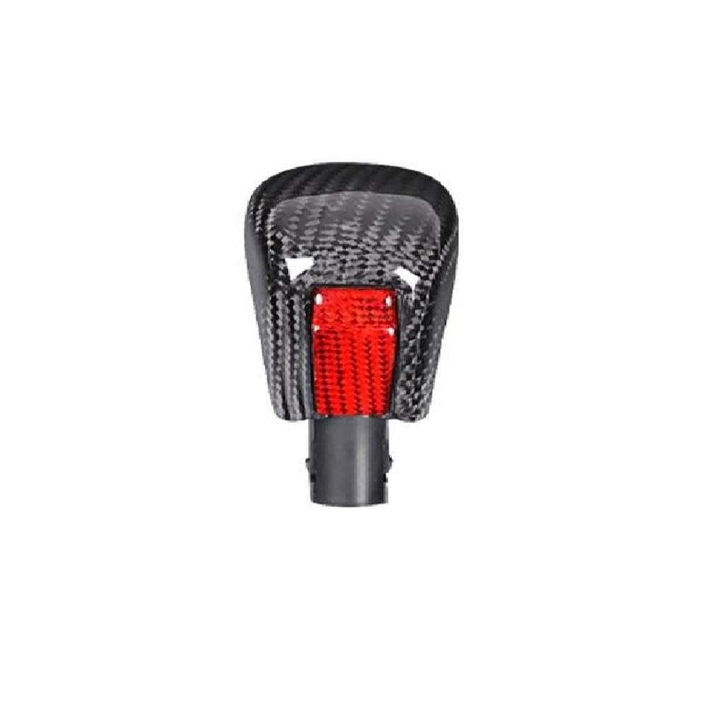 HYASDBWE for Civic 10th 2016-2021 FC1 FK4 FK7 FK8 Car Carbon Fiber Gear Shift Lever Replacement Gear Shift Knob Gear Shifter Parts(Black)