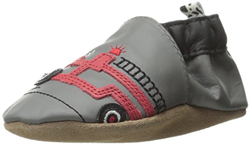 Robeez Friendly Firetruck Crib Shoe (Infant)