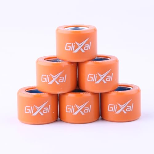 Image of Glixal 20X15mm High Performance Racing Variator Roller Weights Set For Honda PCX 125 150 Polaris RZR 200 SYM SUZUKI KYMCO VESPA Scooter Quads ATV UTV (12 Gram)