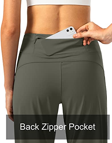 Image of Soothfeel Women's Joggers with Zipper Pockets High Waisted Athletic Workout Yoga Pants Joggers for Women