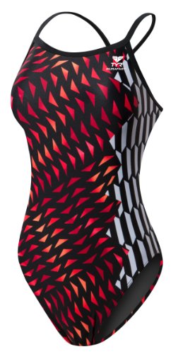 TYR Bañador Deportivo Cobra Kai Diamondfit para Mujer