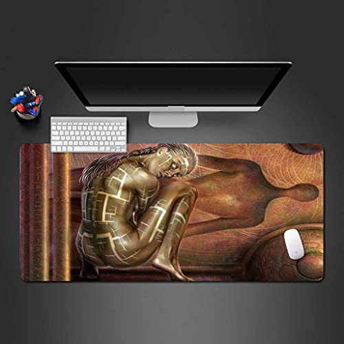 Tapis de souris gaming multifonction XXL grand sous main bureau 3D