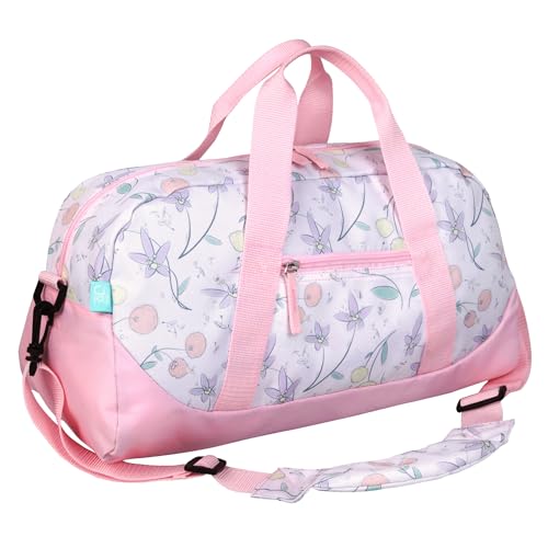 Image of JumpOff Jo by Wildkin Overnighter Duffel Bag - Lightweight Travel Bag for Kids - Fairy Blossom