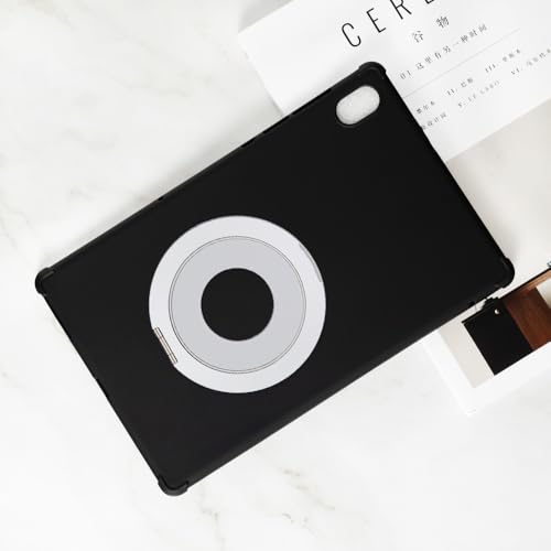 Coque Lenovo Tab K10 avec support de bureau noir et argent pour tablette 10.3 pouces