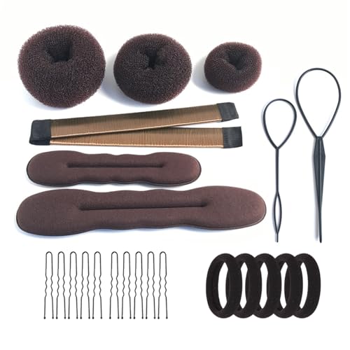 iFlyMars Hair Accessories Set - Foam Sponge Bun...