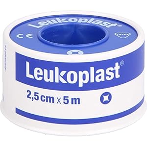 Leukoplast Leukoplast Hypoallergenes Klebeband 5 m x 2,50 cm, 1 Stück wasserdicht