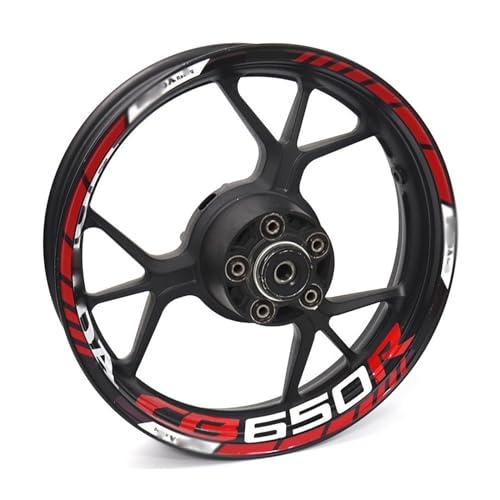 Autocollant moto bande réfléchissante jante CB650R liseret de sécurité