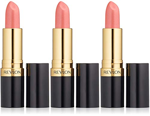 Lustrous Super Matte Lipstick, Softshell Pink (Pack of 3), Made with Mega-Nourishing Vitamins C And E