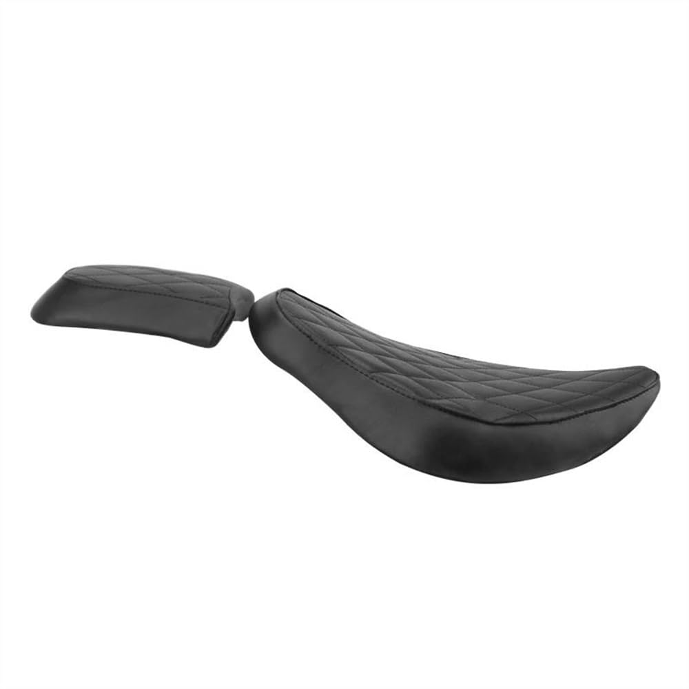 ENLIGMA Sedile per Moto Moto Two-Up Sedile Anteriore Posteriore in Pelle Conducente Cuscino Passeggero per Sportster XL 48 883 1200 2004-2018 Moto Set Cuscino Sella Moto