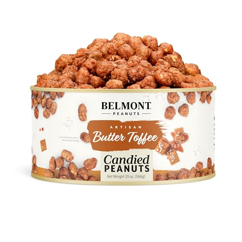 Belmont Peanuts Gourmet Butter Toffee Virginia Peanuts, 20 oz