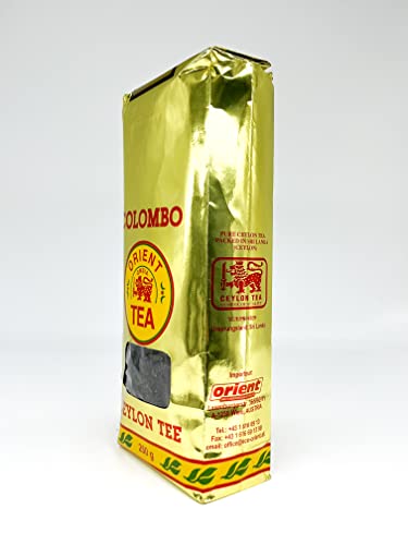 Foto von Colombo Schwarz Tee, echter und natürlicher Ceylon Tee ohne Zusatzstoffe (250+ Tassen, 250g)