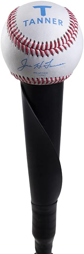 TANNER TEE the ORIGINAL | Premium Baseball/Softball Batting Tee w/ Tanner Original Base, Patented Hand-rolled FlexTop, (TT001) : Baseball Batting Tees : Sports & Outdoors