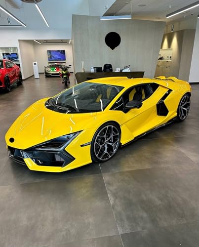 Image of HOME13 Yellow Vinyl Shine Car Wrap Sheet Sticker and Decal Roll Film Sticker Decal (12 x 200, Yellow Glossy Wrap)
