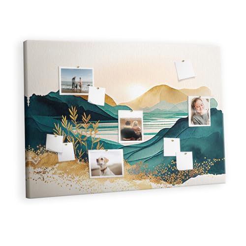 Panneau de liège mural pour bureau et maison grand tableau mémo notes