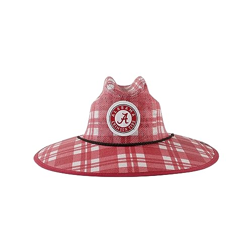 Image of FOCO NCAA College Team Logo Thematic Sun Straw Hat