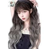 エムグランデ ウィッグ クリエイティブライン 【現役トップスタイリスト監修】 6点セット ハイトーンカラー レディース かつら wig ボブ セミロング ロング 小顔効果 フルウィッグ グレーグラデLca DY52A