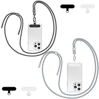 Knrlqim Cordon Telephone Portable Universelle Avec 2 Patchs, Réglable