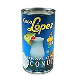Coco Lopez Coconut Cream Tins 425G - Case Of 24 | Real Cream Of Coconut - Pina Colada Cocktail Mixers
