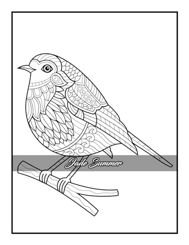 100 Animals: An Adult Coloring Book with Lions, Elephants, Owls, Horses, Dogs, Cats, and Many More! - Image 65