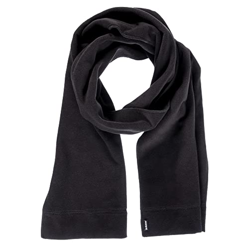 Isotoner Womens Water Repellent Soft Stretch Fleece Scarf Scarves, Black, One Size Us #TOP20