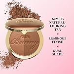 Too Faced Sun Bunny Bronzer | Buildable Luminous Glow for Sun-Kissed Finish + Cruelty Free, 0.28 Ounce - Image 4