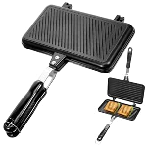 Feltechelectr 4210 Sandwich-Grillpfanne Klappbar