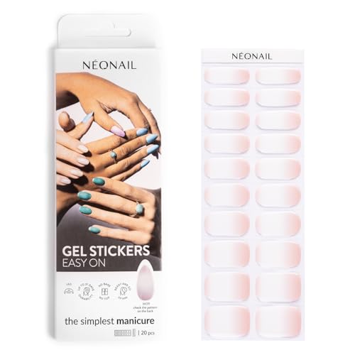Neonail Easy On Gel Stickers Adesivi Per Unghie Colore M09 20 Pz