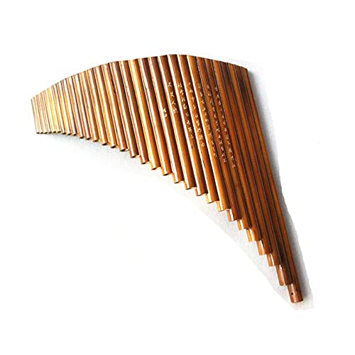 Flauta de bambú de 31 tubos, pequeña melodía G, instrumento exclusivo de flauta de boutique, flauta profesional de panpipe, flauta