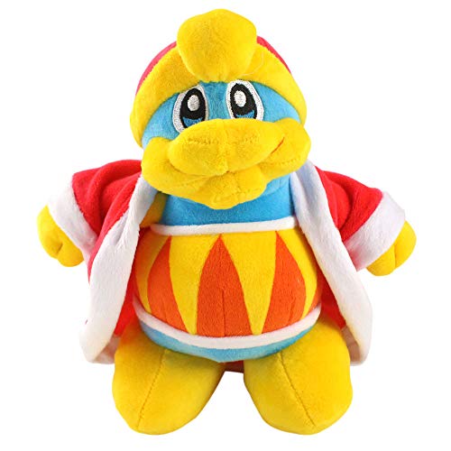 Vadkind Kirby Plush, 9.8' King Dedede Plushies Toy for Game Fans Gift, Cute Stuffed Figure Doll for Kids and Adults