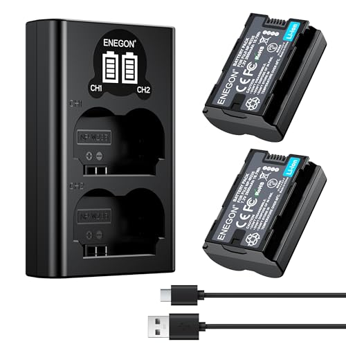 Batería NP-W235 ENEGON de 2600 mAh: Evita Cortar tus Sesiones de Vídeo y Fotos en X-T5 y GFX 100S