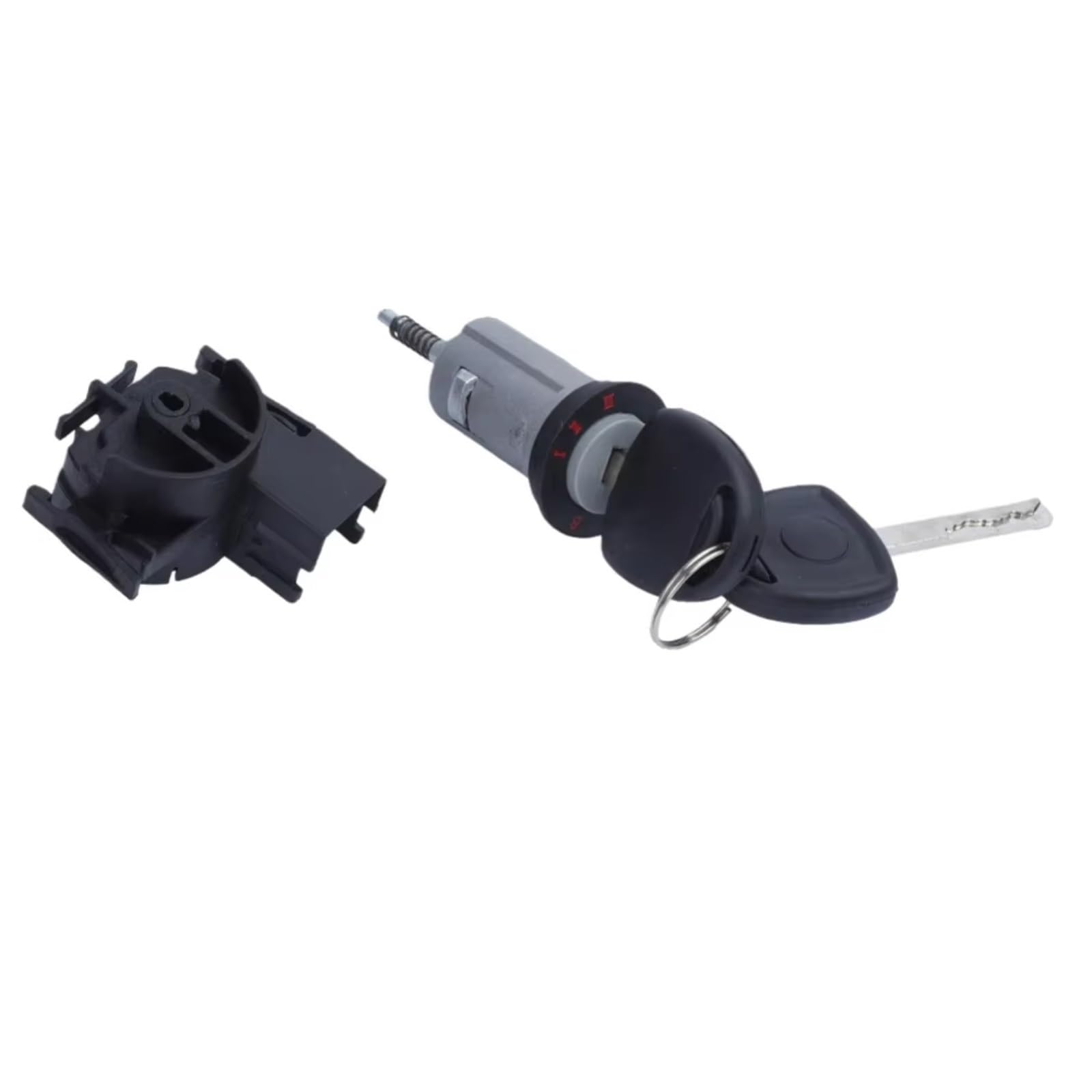Juego de cilindro de encendido Cilindro Cerradura Encendido Compatible Con Opel Para COMBO C 2001-2011 93172805 Interruptor Encendido Automóvil Con Cilindro Cerradura Con 2 Llaves
