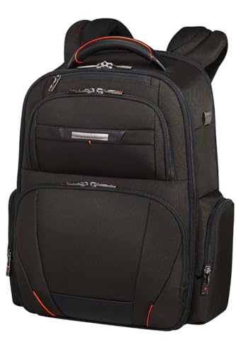 Samsonite Pro  DLX 5   15.6 pulgadas de mochila portátil, 44.5 cm, 20 L, negro (negro)