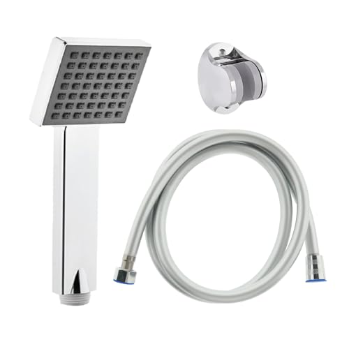 Quadro Duş Başlığı + Vera Pvc Duş Hortumu + Mafsal Duş Seti Duş Takımı