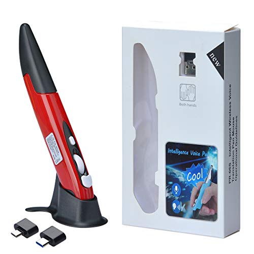 Image of Lychee Wireless Pen Mouse 2.4Ghz USB Wireless Optical Pen Mouse 500 /1000 DPI Adjustable Handwriting Mini Mice for Pc Laptop Notebook Computer Mac