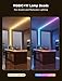 Govee COB LED Strip Light Pro, LED Lights for Bedroom Compatible with Alexa, Google Assistant and Matter, RGBICW Light with Warm White, Smart Strip Light, Color Changing, for Cabinet, 16.4ft