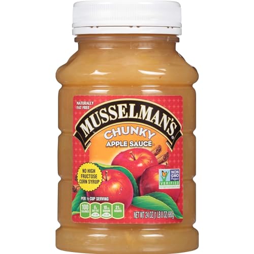 Musselman's CHUNKY Apple Sauce (Pack of 2) 24 oz Jars - image 2