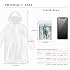 10 Pack Disposable Rain Ponchos for Adults, Card-Sized Emergency Ponchos Family Pack with Hood for Travel