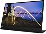 Lenovo ThinkVision M15 15.6" Full HD WLED LCD Monitor - 16:9 - Raven Black