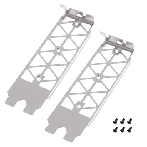 2 piezas soportes completos para GPU con tornillos miniatura 1