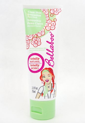 Bellaboo - Clear Skin Smoothie Face Mask 2.5 fl oz - Totally Natural Skincare For Teens and Tweens